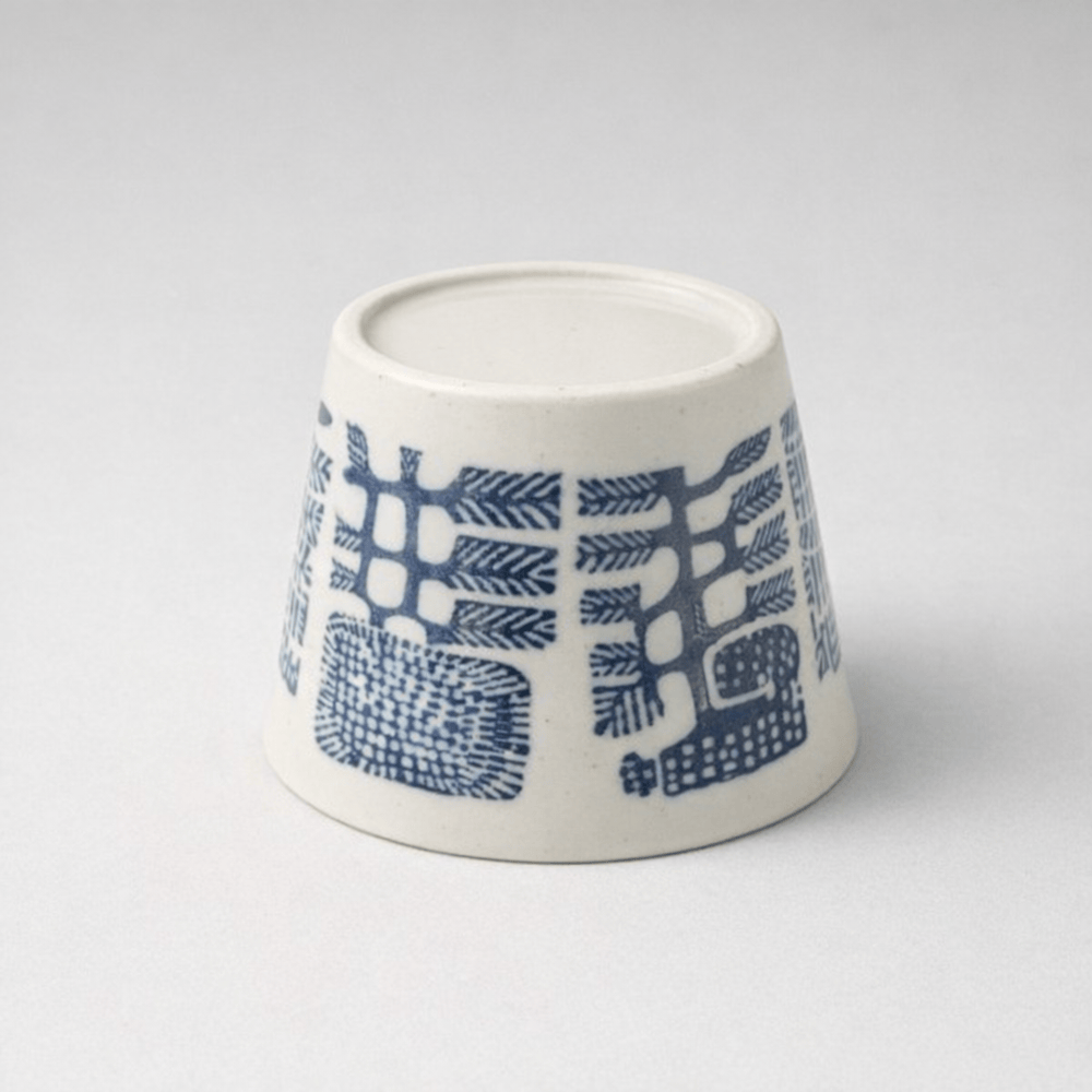 Hasami Inban AZTECA Soba Choko Cup Inban AZTECA Soba Choko Cup | Ceramic Pottery