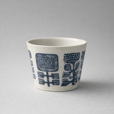 Hasami Inban AZTECA Soba Choko Cup Inban AZTECA Soba Choko Cup | Ceramic Pottery