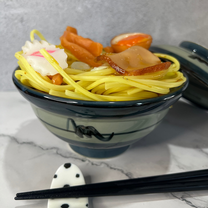 Ink Flow Lidded Bowl Ink Flow Lidded Bowl