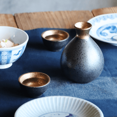 Japan Gold Sake Set Japan Gold Sake Set