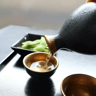 Japan Gold Sake Set Japan Gold Sake Set