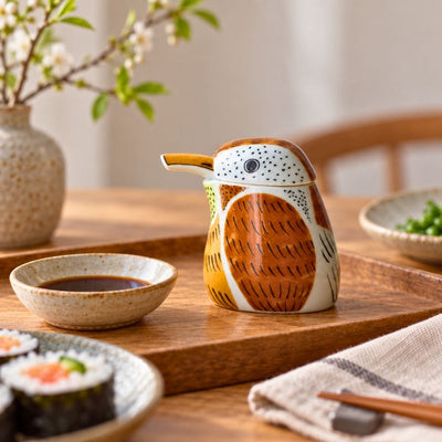 Arita Sparrow Soy Sauce Dispenser Japanese Soy Sauce Dispenser – Arita Sparrow | MJW