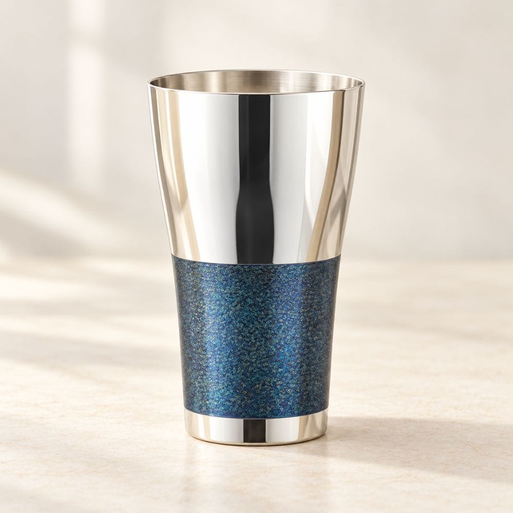 Kagayaki Antique-Silver Copper Beer Tumbler – 14.88 fl oz (440 ml) Kagayaki Antique-Silver Copper Beer Tumbler | 440 ml