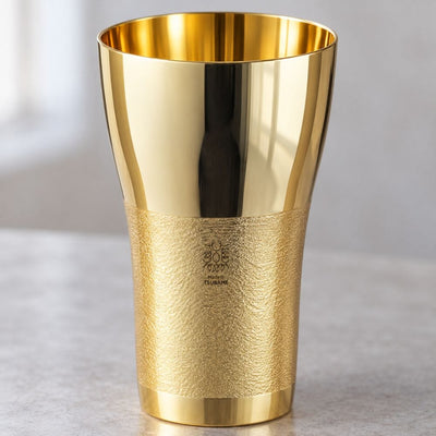 Kagayaki Gold-Plated Copper Beer Tumbler – 14.88 fl oz (440 ml) Kagayaki Gold-Plated Copper Beer Tumbler | 440 ml