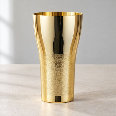 Kagayaki Gold-Plated Copper Beer Tumbler – 14.88 fl oz (440 ml) Kagayaki Gold-Plated Copper Beer Tumbler | 440 ml