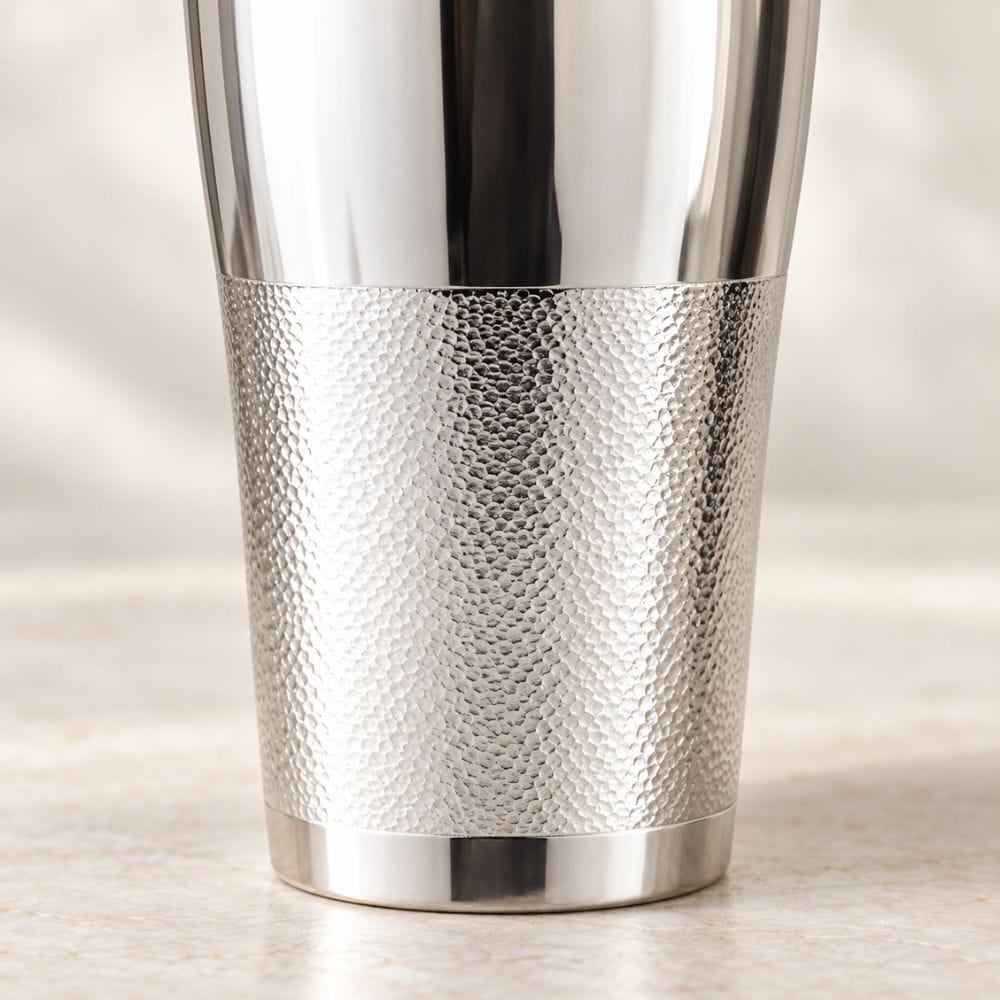 Kagayaki Silver-Plated Copper Beer Tumbler – 14.88 fl oz (440 ml) Kagayaki Silver-Plated Copper Beer Tumbler | 440 ml