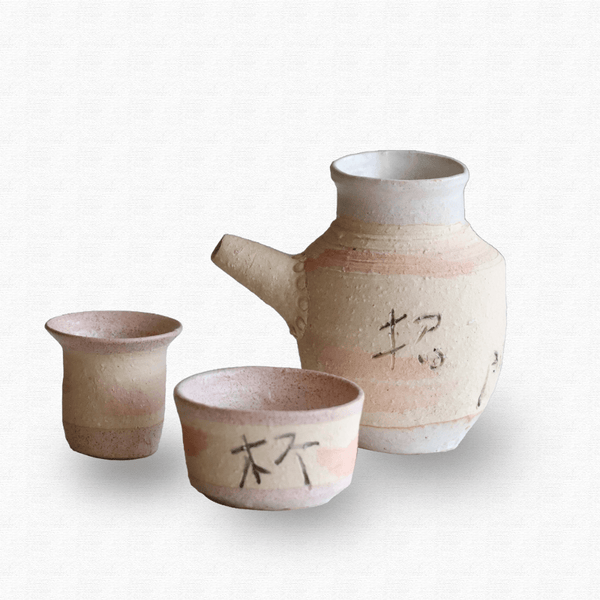 Sake Set with Stackable Dobin Pot and Cups – My Japanese World