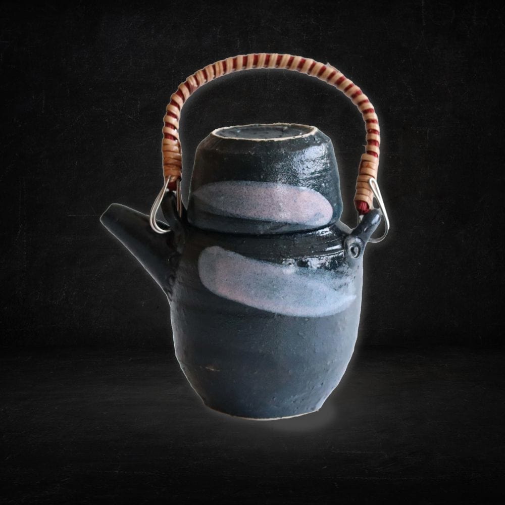 Kisha Dobin Kouei Sake Set - With Handle Kisha Dobin Kouei Sake Set - With Handle
