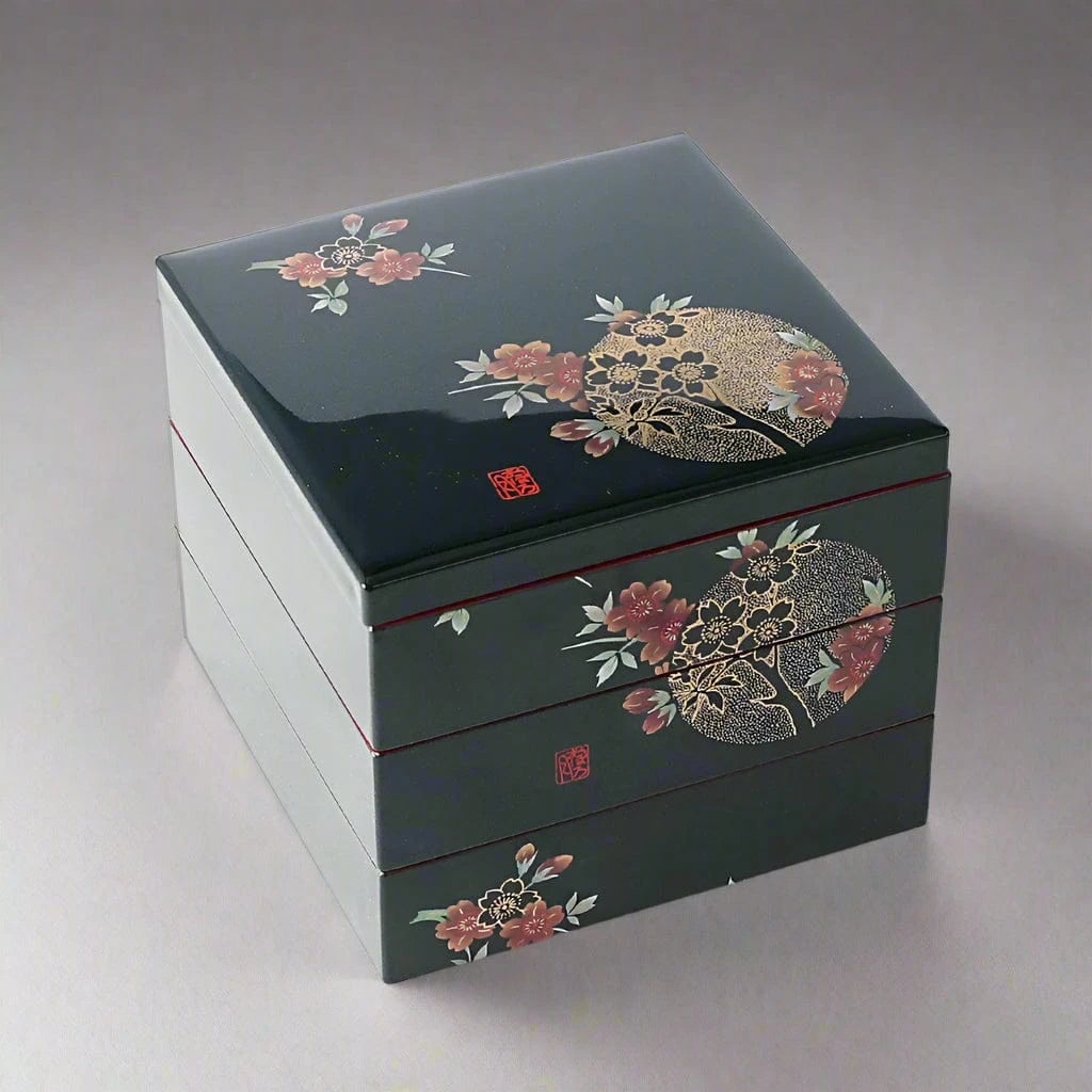 Kishū Lacquer Jubako Box Kishū Lacquer Jubako Box