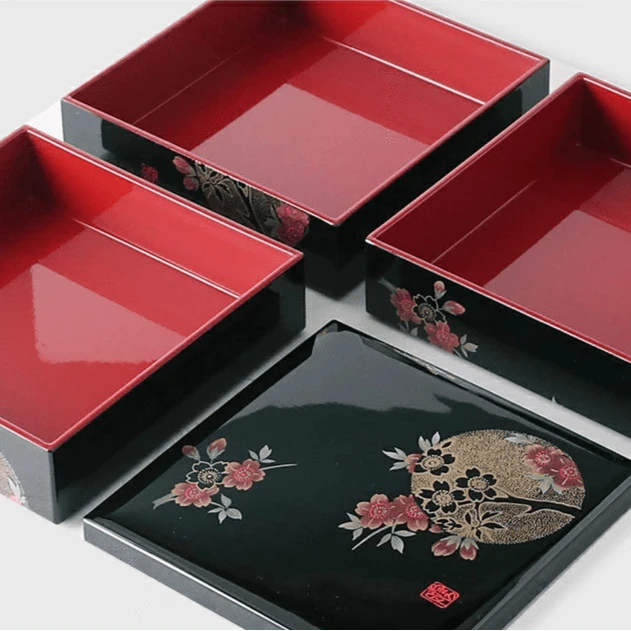 Kishū Lacquer Jubako Box Kishū Lacquer Jubako Box