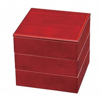 Kishū Lacquer Three-Tier Box Kishū Lacquer Three-Tier Box
