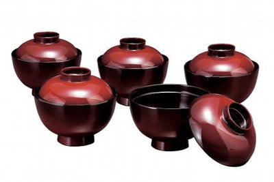 Kishū Lacquerware Soup Bowl Set Kishū Lacquerware Soup Bowl Set