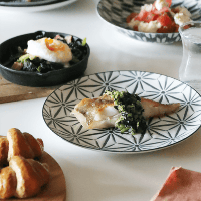 Komon Cake Plate Set Komon Cake Plate Set