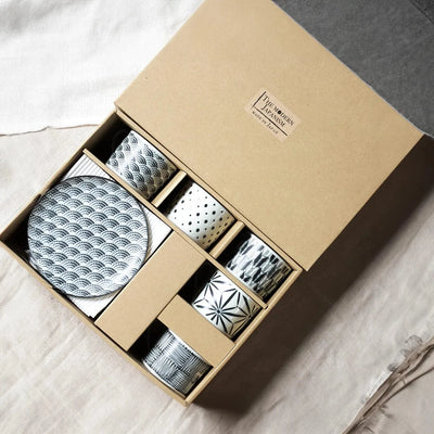 KOMON Coffee Cup & Saucer Set (5 pieces) KOMON Coffee Cup & Saucer Set (5 pieces)