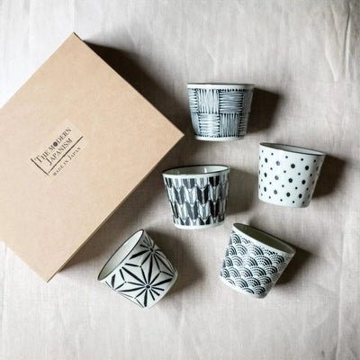 Komon Soba Cup Set Komon Soba Cup Set