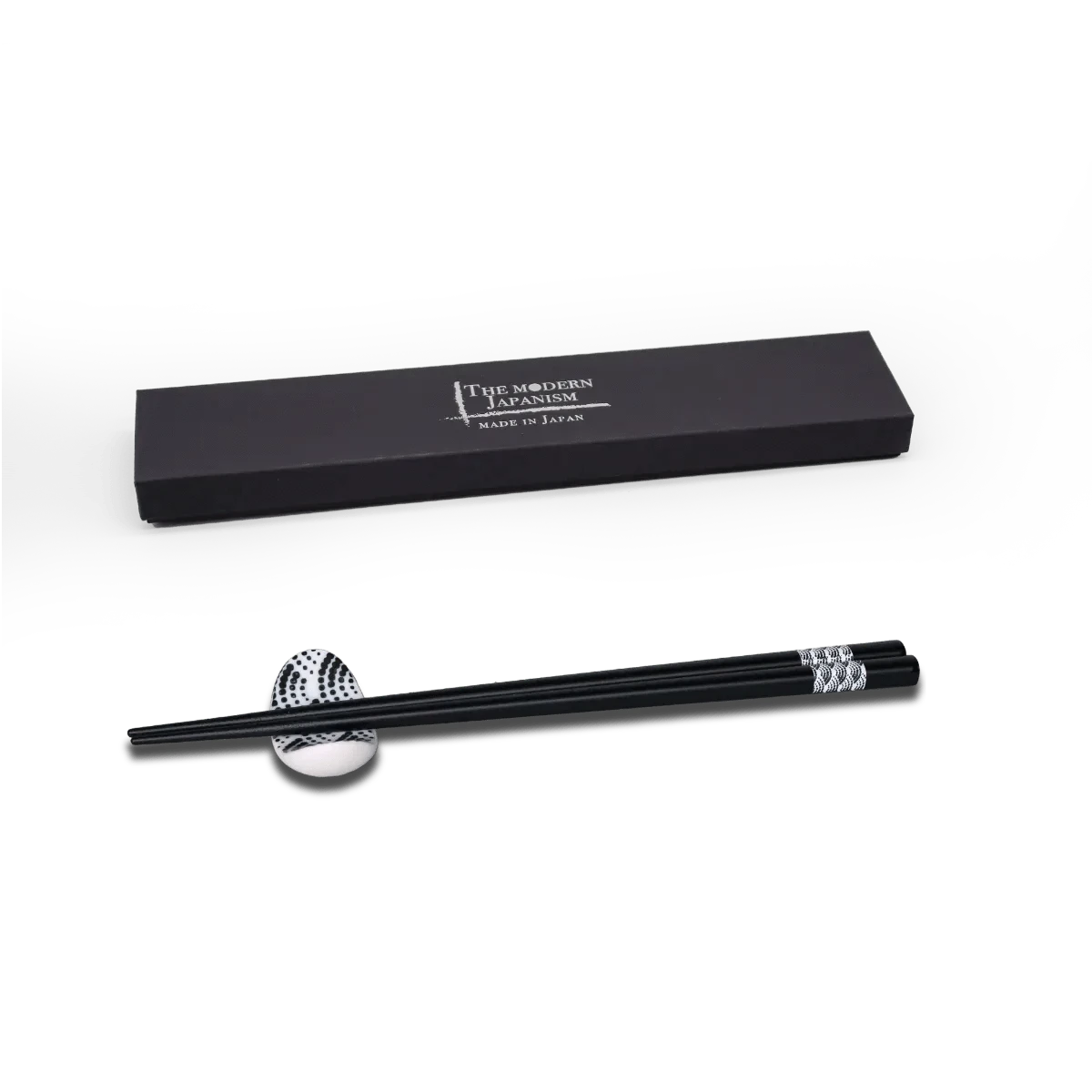 Komon Yagasuri Chopsticks and Chopstik Rest Set Komon Yagasuri Chopsticks and Chopstik Rest Set - Japanese Chopsticks | MyJapaneseWorld