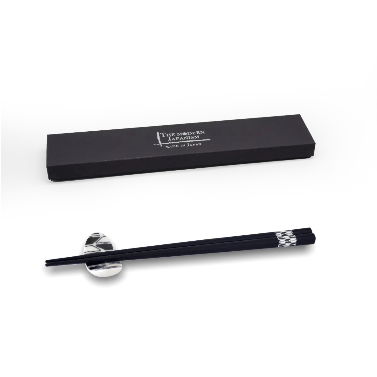 Komon Yagasuri Chopsticks and Chopstik Rest Set Komon Yagasuri Chopsticks and Chopstik Rest Set - Japanese Chopsticks | MyJapaneseWorld
