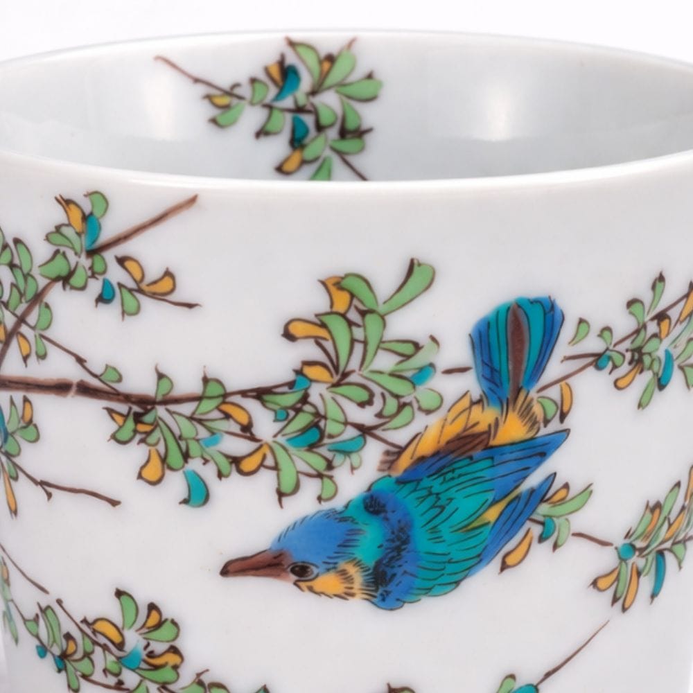 Kutani Bird Soba Cup Kutani Bird Soba Cup