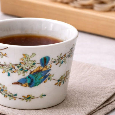 Kutani Bird Soba Cup Kutani Bird Soba Cup