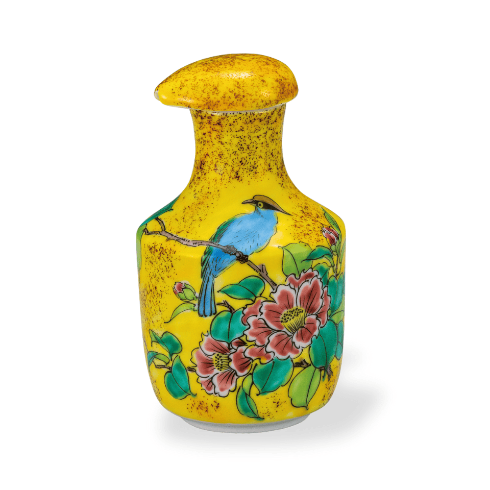 Kutani Bluebird Soy Sauce  Dispenser Kutani Bluebird Soy Sauce  Dispenser