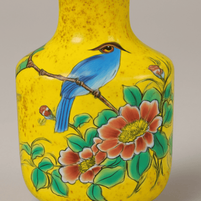 Kutani Bluebird Soy Sauce  Dispenser Kutani Bluebird Soy Sauce  Dispenser