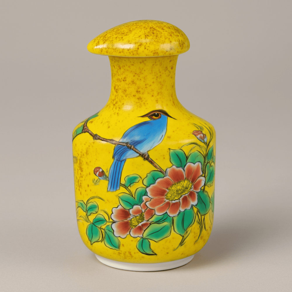 Kutani Bluebird Soy Sauce  Dispenser Kutani Bluebird Soy Sauce  Dispenser