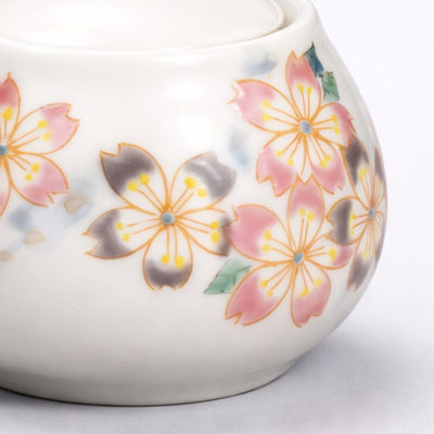 Kutani Cherry Blossom Soy Sauce Dispenser Kutani Cherry Blossom Soy Sauce Dispenser
