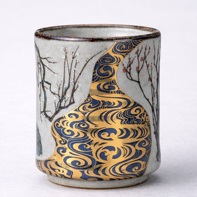 Kutani Golden Blue Tea Cup Kutani Golden Blue Tea Cup