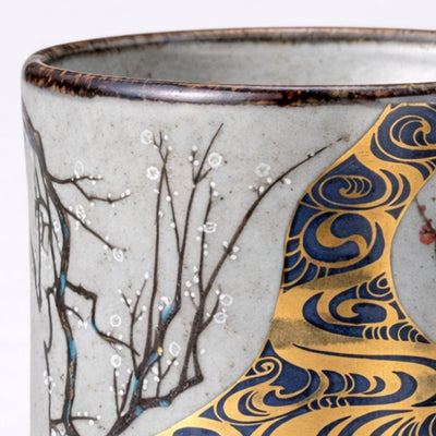 Kutani Golden Blue Tea Cup Kutani Golden Blue Tea Cup