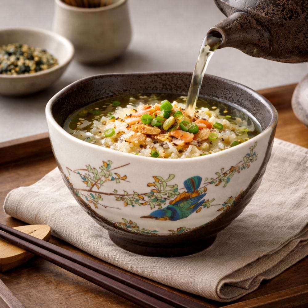 Kutani Kingfisher Ochazuke Bowl Kutani Kingfisher Ochazuke Bowl