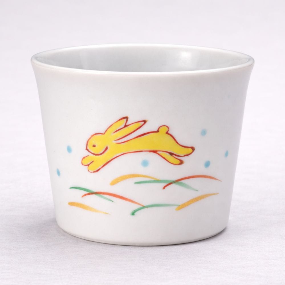 Kutani Rabbit Soba Cup Kutani Rabbit Soba Cup