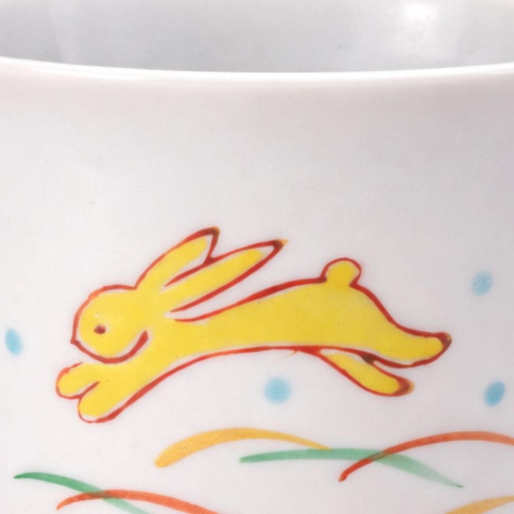 Kutani Rabbit Soba Cup Kutani Rabbit Soba Cup