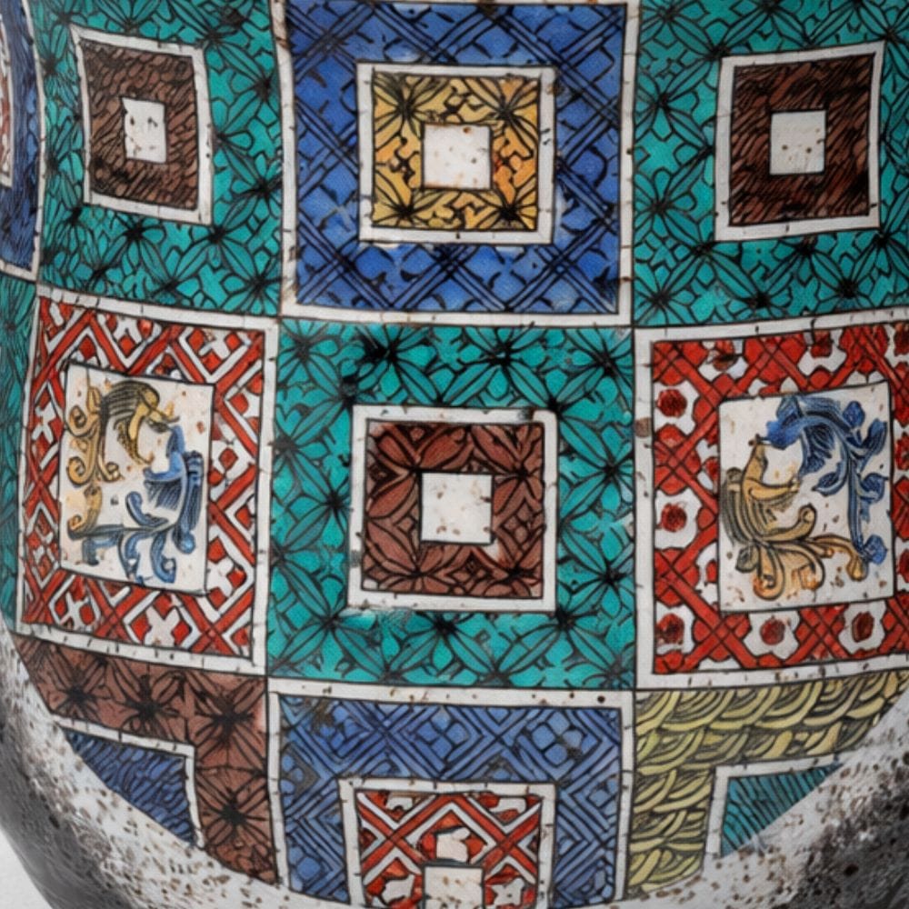 Kutani Stone Pavement Mug Kutani Stone Pavement Mug