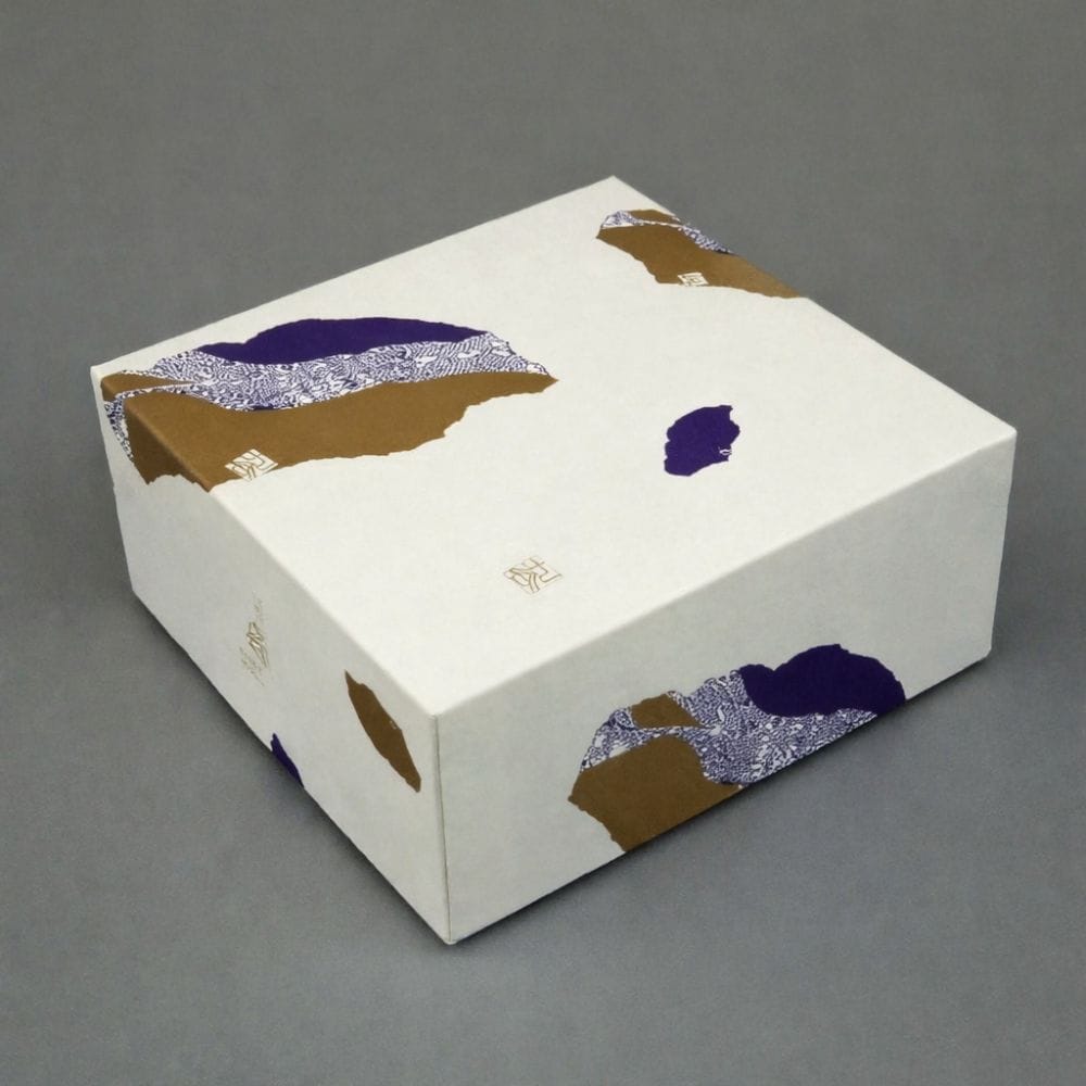 Kutani Stone Pavement Side Plate (Pair) Kutani Stone Pavement Side Plate (Pair)