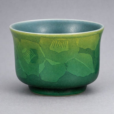 Kutani Tea Flower Sake Set Kutani Tea Flower Sake Set