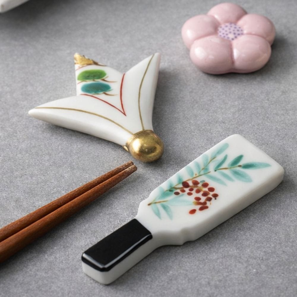 Kyoto Seasons Chopstick Rest Set [5 Pieces] Kyoto Seasons Chopstick Rest Set [5 Pieces]