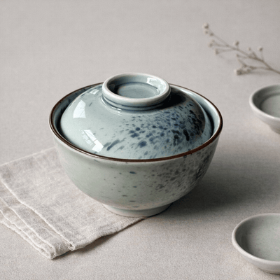 Lidded Steamed Bowl – Arita Porcelain Lidded Steamed Bowl | Arita Porcelain, Japan