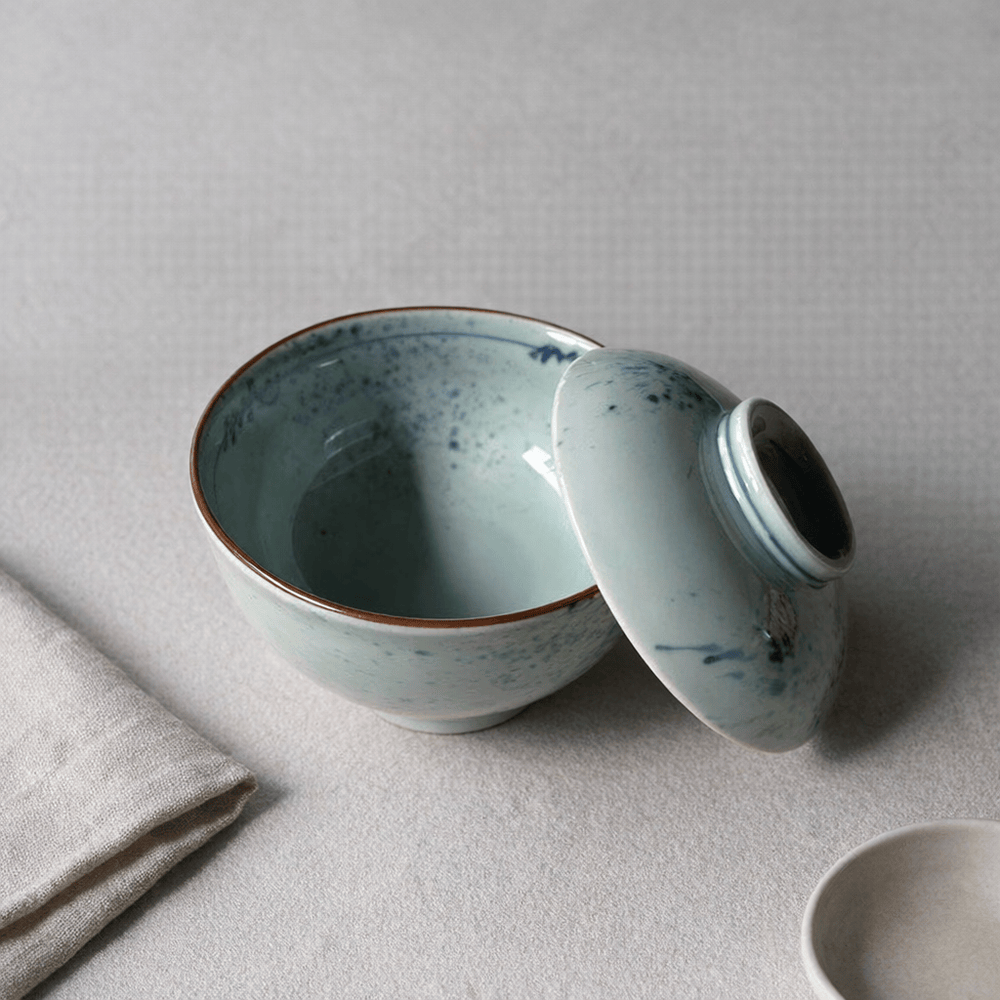 Lidded Steamed Bowl – Arita Porcelain Lidded Steamed Bowl | Arita Porcelain, Japan