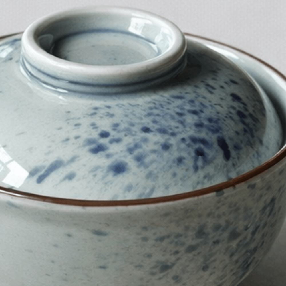 Lidded Steamed Bowl – Arita Porcelain Lidded Steamed Bowl | Arita Porcelain, Japan