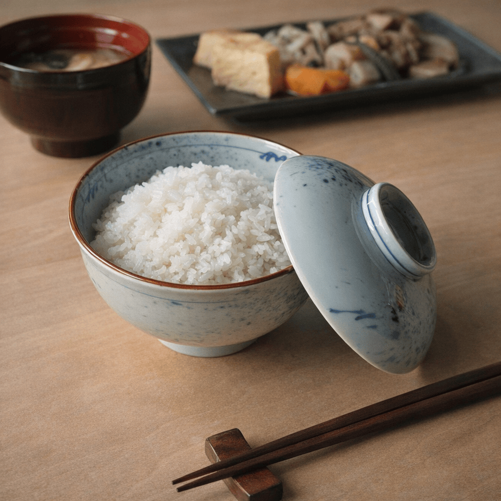 Lidded Steamed Bowl – Arita Porcelain Lidded Steamed Bowl | Arita Porcelain, Japan