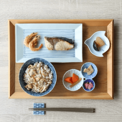 Long Rectangular Plate by Tamori Touen Long Rectangular Plate by Tamori Touen