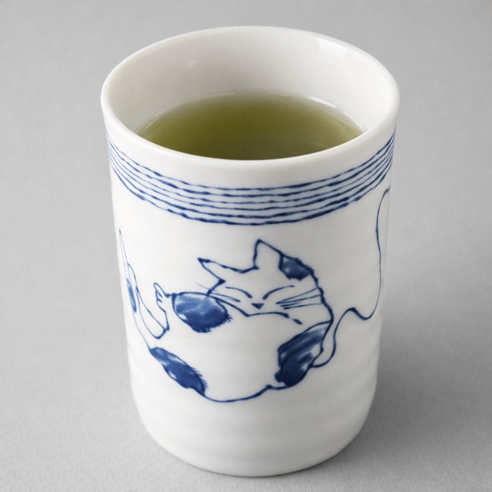 Mainichineko Teacups (Set of 5 Cups) Mainichineko Teacups (Set of 5 Cups)