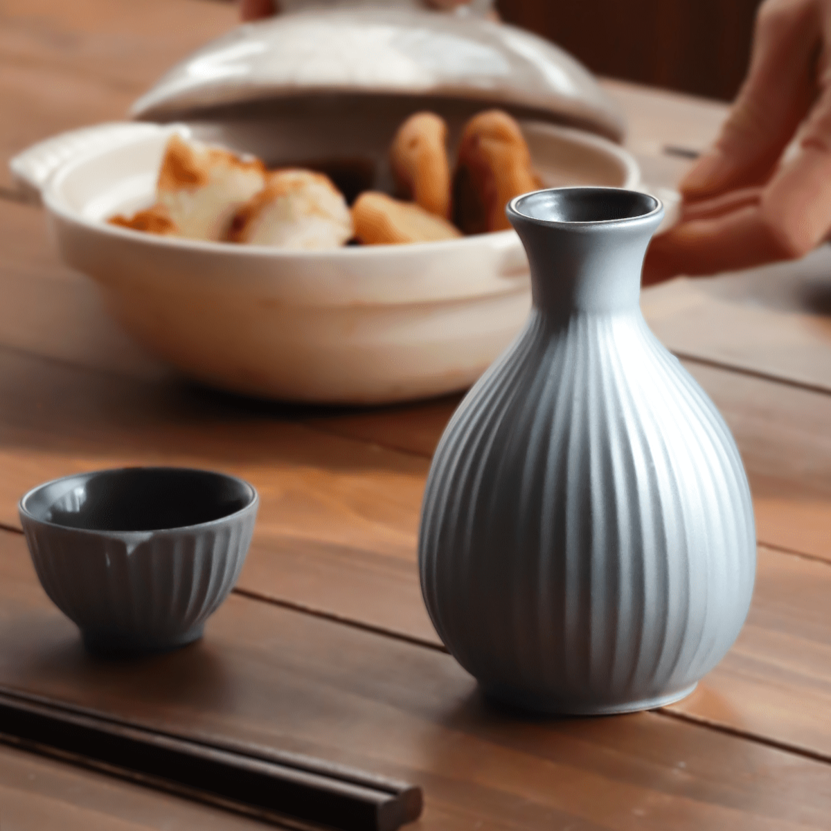 Metal Color Sake Set Metal Color Sake Set