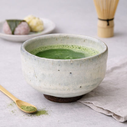 Mikage White Mino Matcha Bowl Mikage White Mino Matcha Bowl