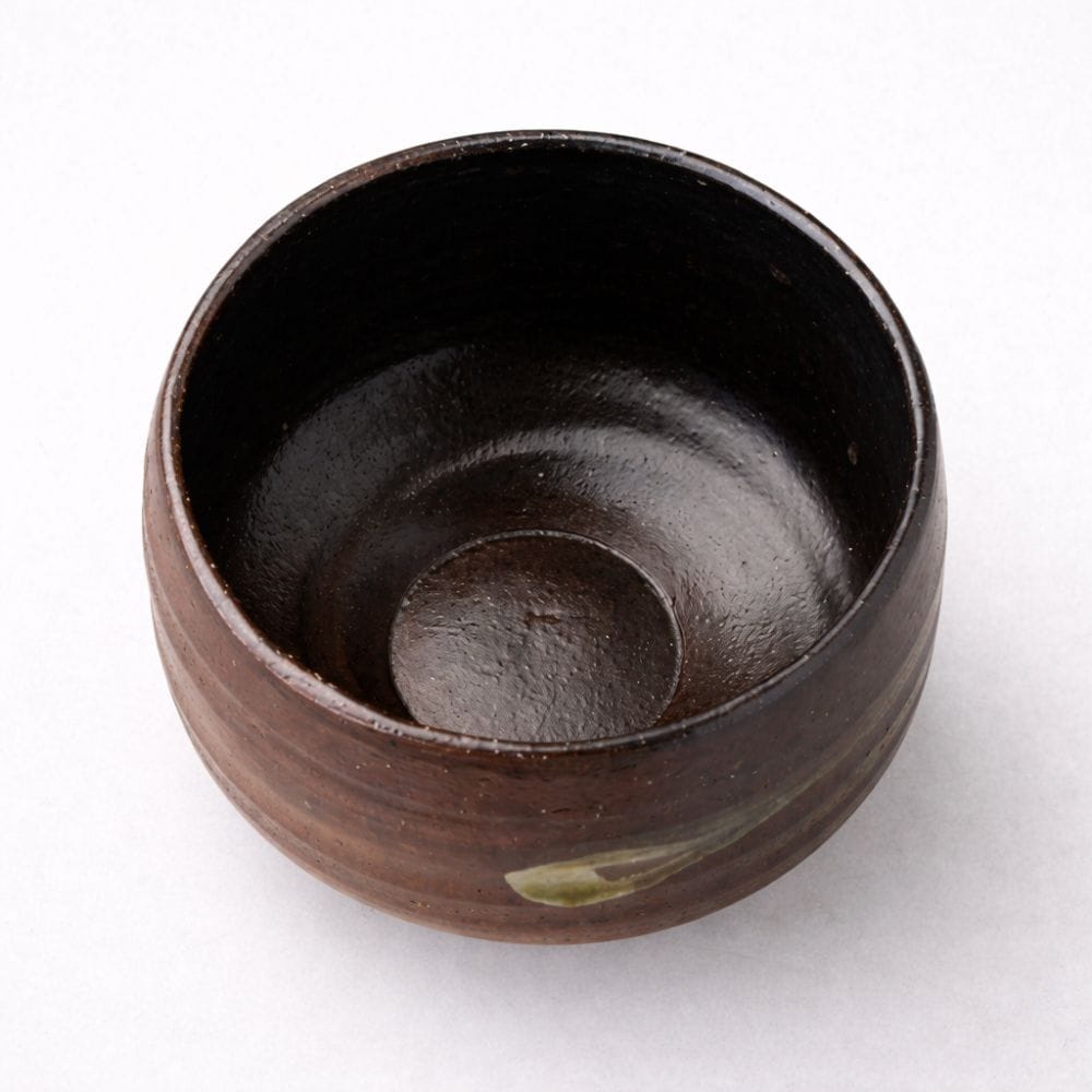 Mino Black & Brown Matcha Bowl Mino Black & Brown Matcha Bowl