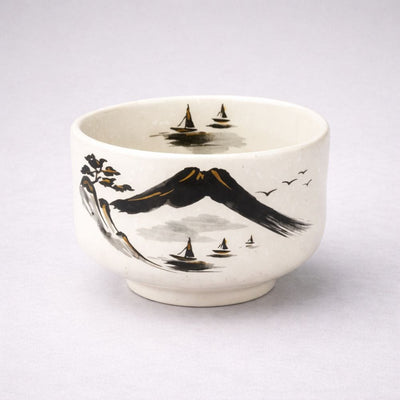 Mino Fuji Gold Matcha bowl Mino Fuji Gold Matcha bowl