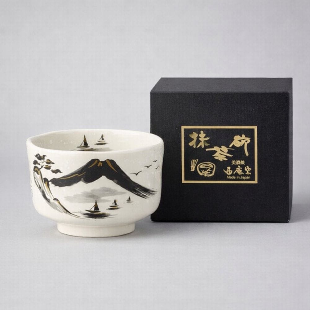 Mino Fuji Gold Matcha bowl Mino Fuji Gold Matcha bowl