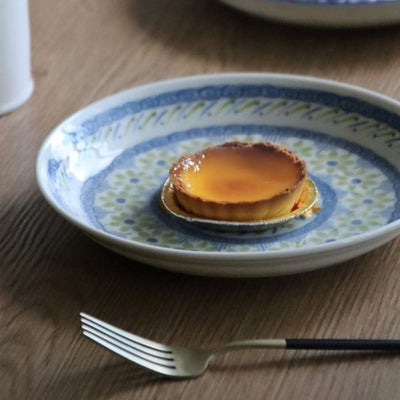 Mino Pottery Field Cake Plates [Set of 5] Mino Pottery Field Cake Plates [Set of 5]