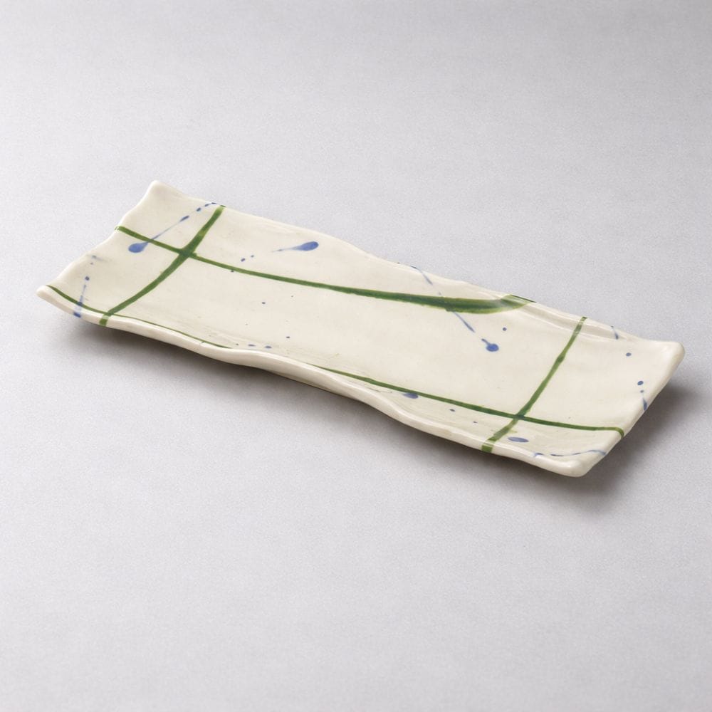 Mino Ranbu Long Plate Mino Ranbu Long Plate