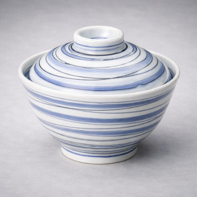 Mino Ryusui Bowl with Lid Mino Ryusui Bowl with Lid